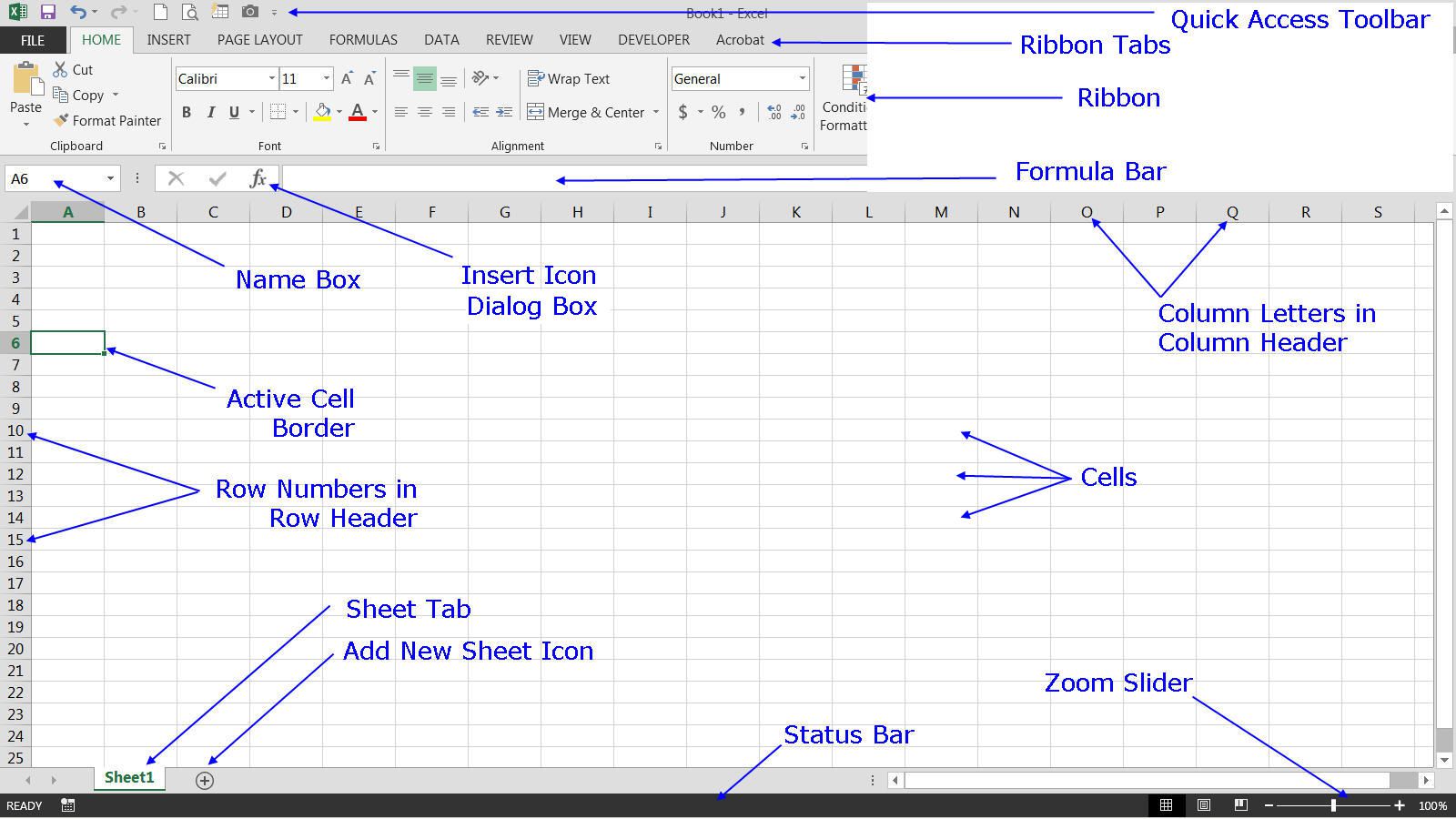 page layout view excel definition